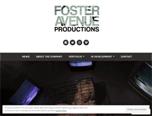 Tablet Screenshot of fosteravenueproductions.com